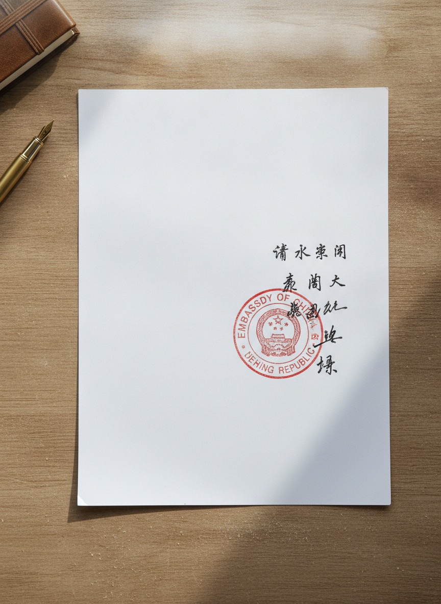 Sample China Attestation (Apostille Route) document